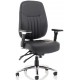 Barcelona Leather Heavy Duty Office Chair  - 158KG Rated 24 Hour Use